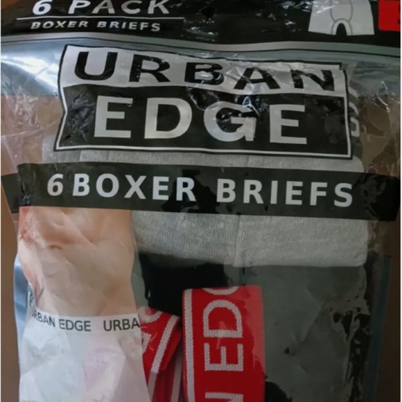 Urban Edge Boys Size Small 8/10 Multi-Color 6 Pack Breathable Boxer Briefs - Picture 5 of 10